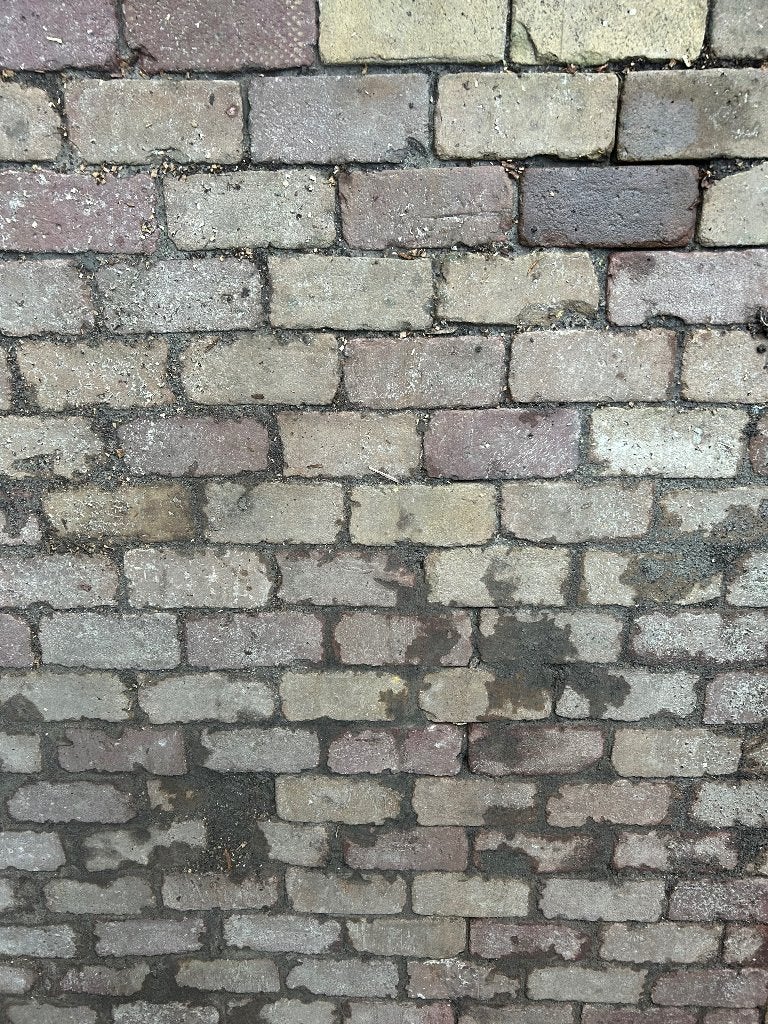 25 m2 gebakken bestrating, Ophalen, Overige materialen, Gebruikt, Klinkers