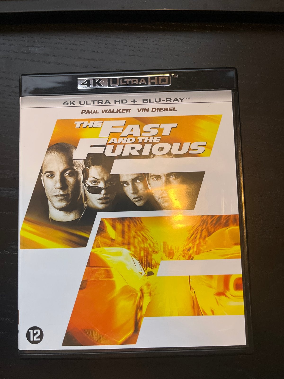 The Fast and the Furious 4K Ultra HD + Blu-Ray, Cd's en Dvd's, Blu-ray, Ophalen of Verzenden, Zo goed als nieuw, Actie