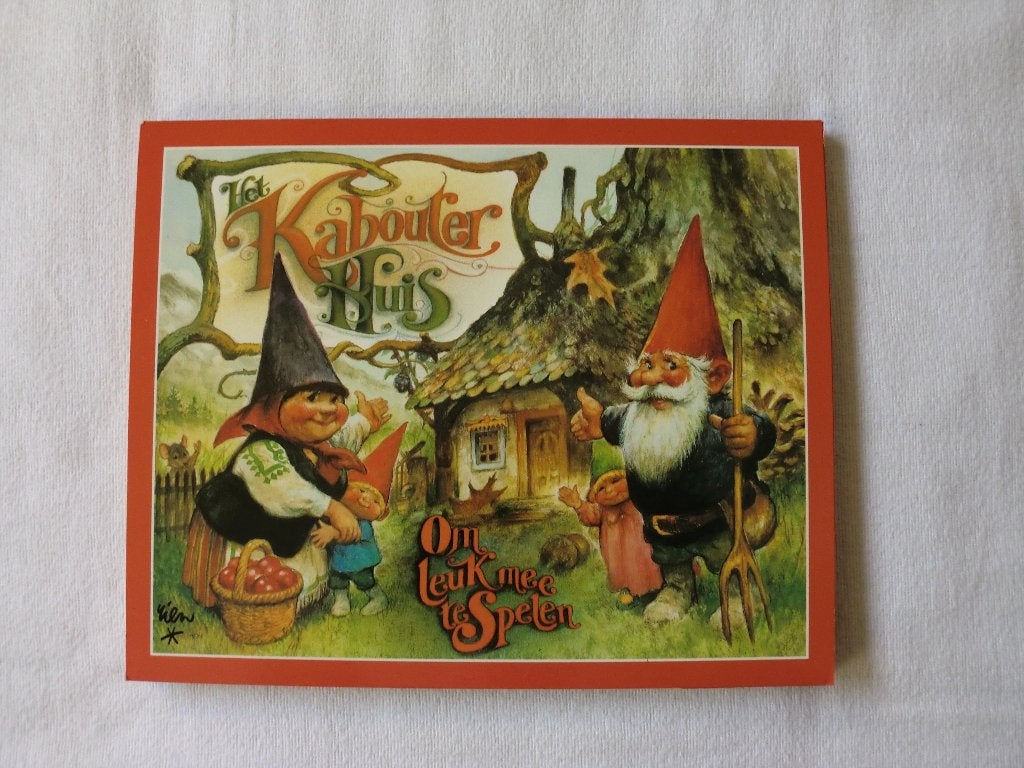R. Poortvliet Het Kabouter Huis (Kabouterhuis) flap uit boek, Fictie algemeen, Rien Poortvliet, Jongen of Meisje, Ophalen of Verzenden