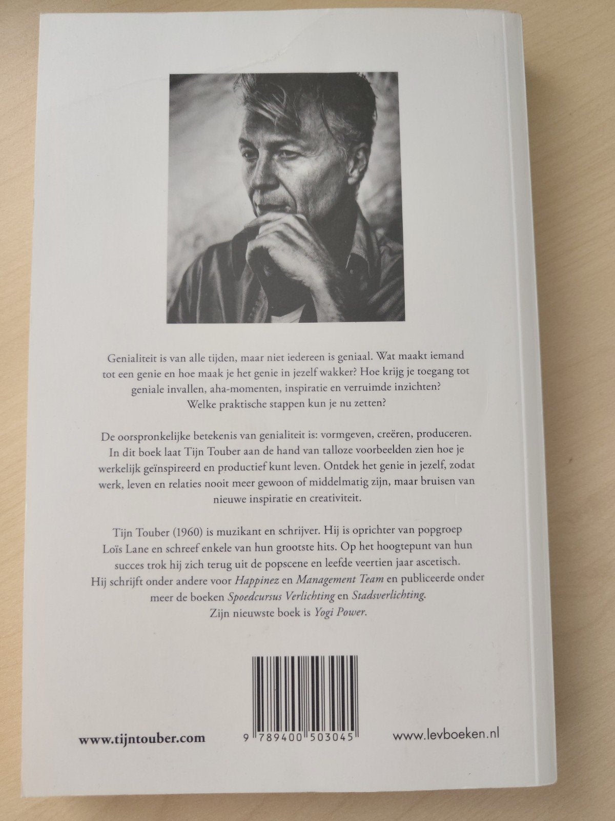 Het geheim van genialiteit van Tijn Touber, Boeken, Ophalen of Verzenden, Zo goed als nieuw, Spiritualiteit algemeen, Achtergrond en Informatie