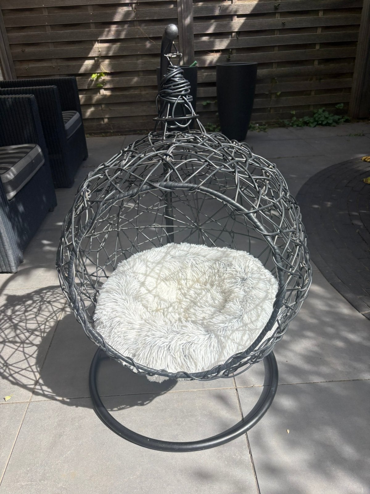 Katten Hangstoel, Dieren en Toebehoren, Kattenmanden, Ophalen, Zo goed als nieuw