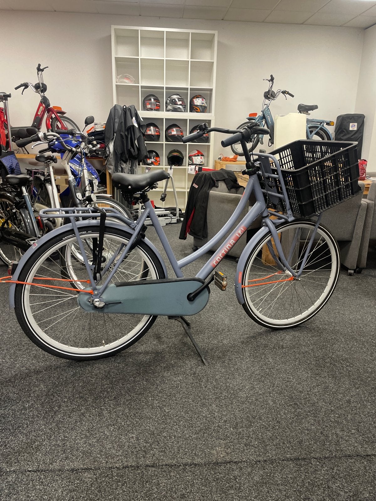 Cortina U4 Transportfiets Dames 3 versnellingen, Terugtraprem, Zo goed als nieuw, 50 tot 53 cm, Ophalen