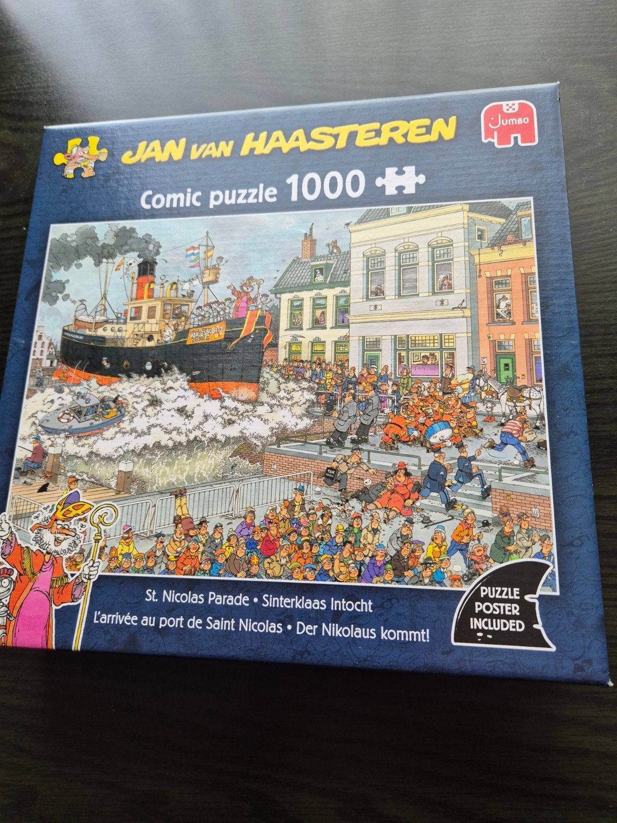 Jan van Haasteren Sinterklaas intocht, Hobby en Vrije tijd, Denksport en Puzzels, Ophalen, 500 t/m 1500 stukjes, Gebruikt, Legpuzzel