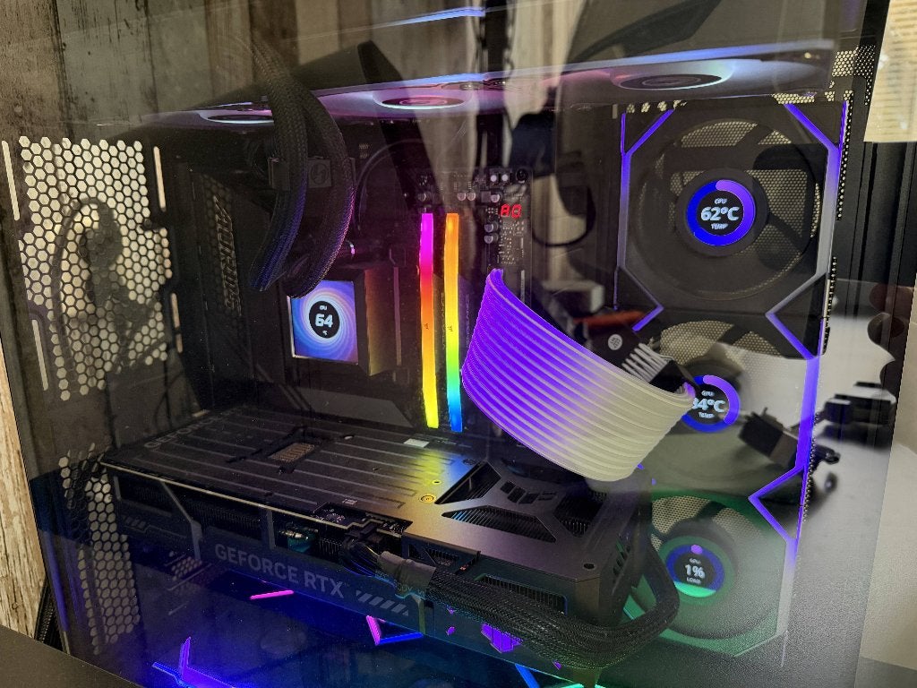 Game PC 5070TI, 96GB RAM, AMD 9950X, 4TB, Computers en Software, Desktop Pc's, Ophalen, 64 GB of meer, Zo goed als nieuw, Gaming