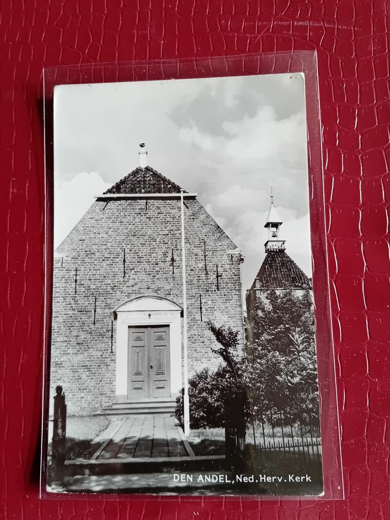 Ansichtkaart Den Andel, Verzamelen, Ophalen of Verzenden