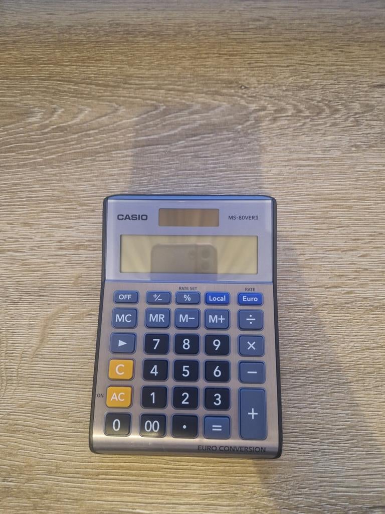 Casio rekenmachine, Ophalen of Verzenden, Zo goed als nieuw