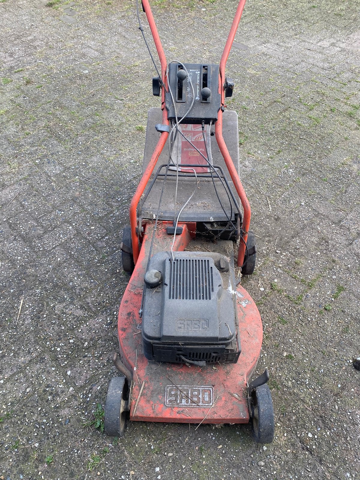 Sabo maaier en MTD maaier, Ophalen, Gebruikt