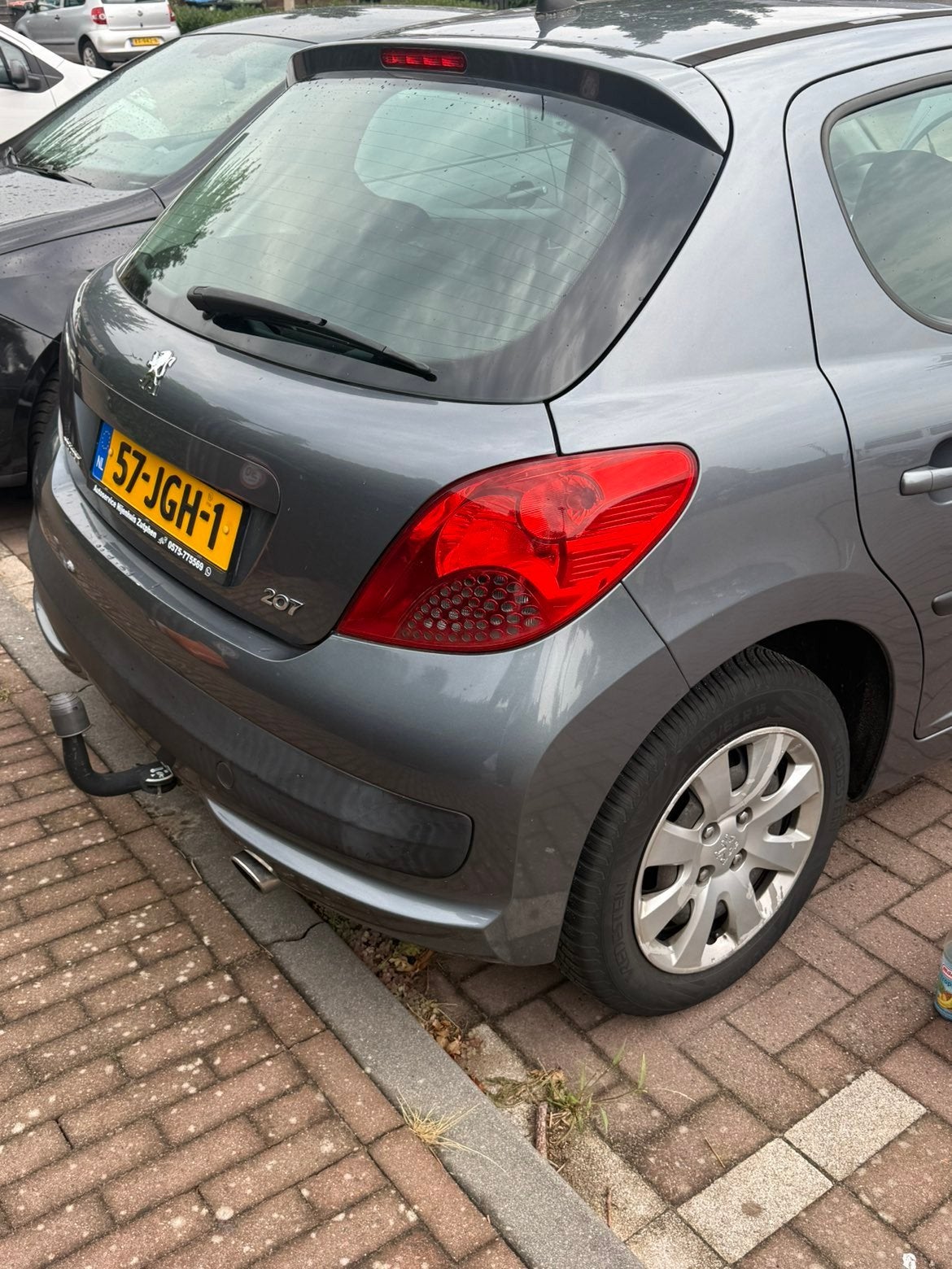 Peugeot 207 1.4 VTI 16V 5DRS 2009 Grijs, Voorwielaandrijving, 1145 kg, Origineel Nederlands, Handgeschakeld