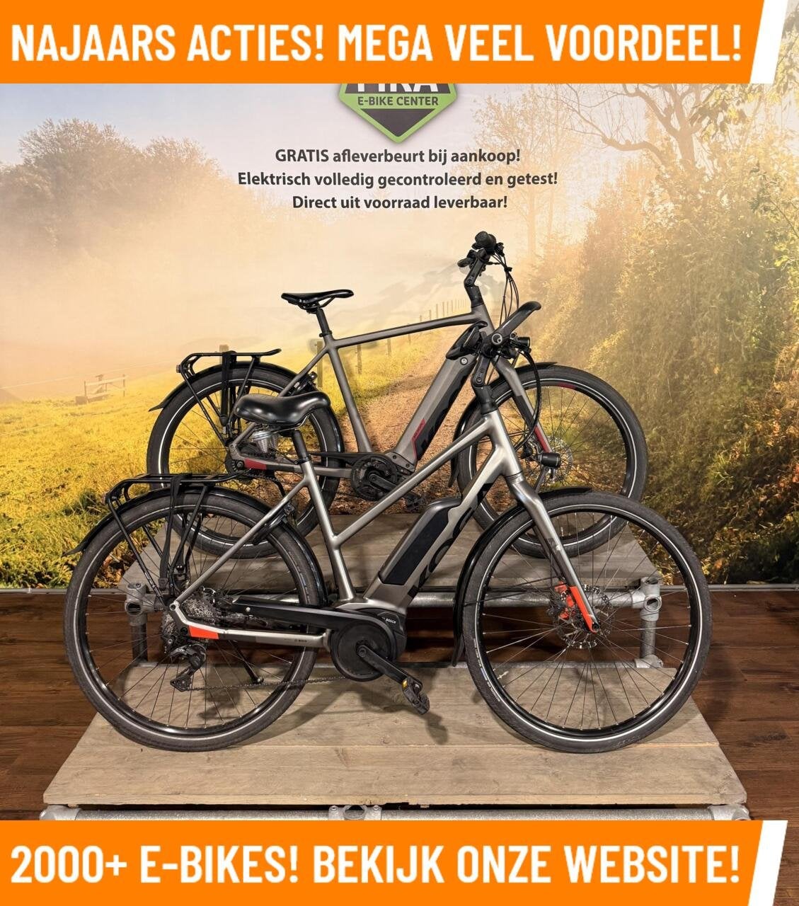 Koga PACE Elektrische fietsen met BOSCH midden motor ebikes!