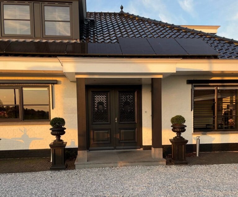 Luxe sierlijke zuilen en pilaren met bijbehorende potten, Ophalen, Nieuw
