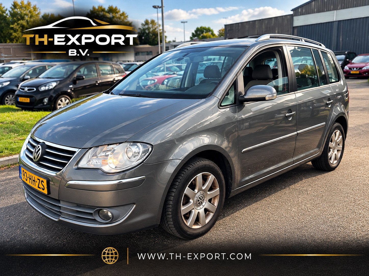 Volkswagen Touran 2.0 TDI Highline Clima Trekhaak, Auto's, Stof, Gebruikt, 4 cilinders, Diesel