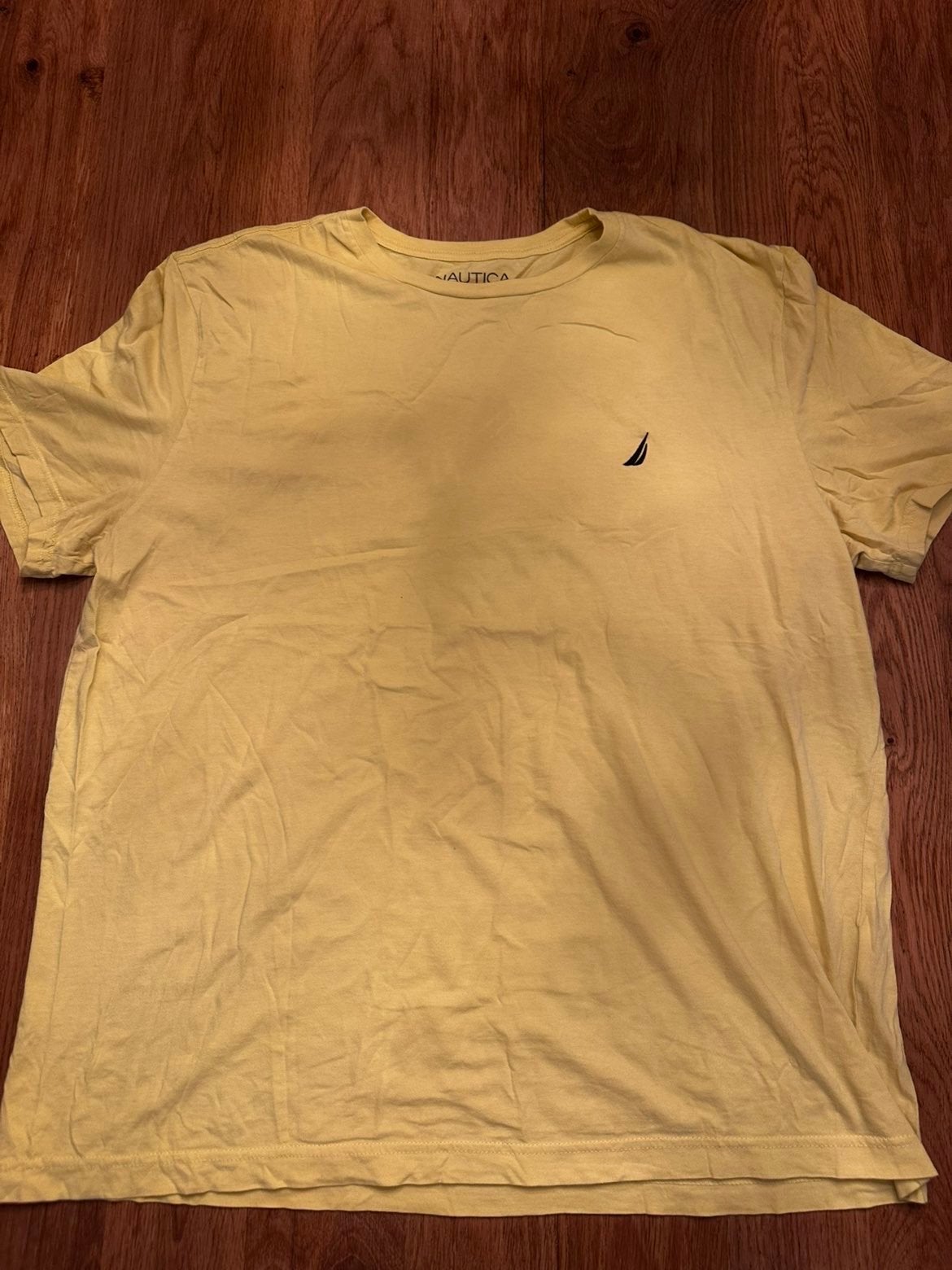 Nautica T-shirt geel XXL, Ophalen of Verzenden, Zo goed als nieuw, Overige maten, Geel