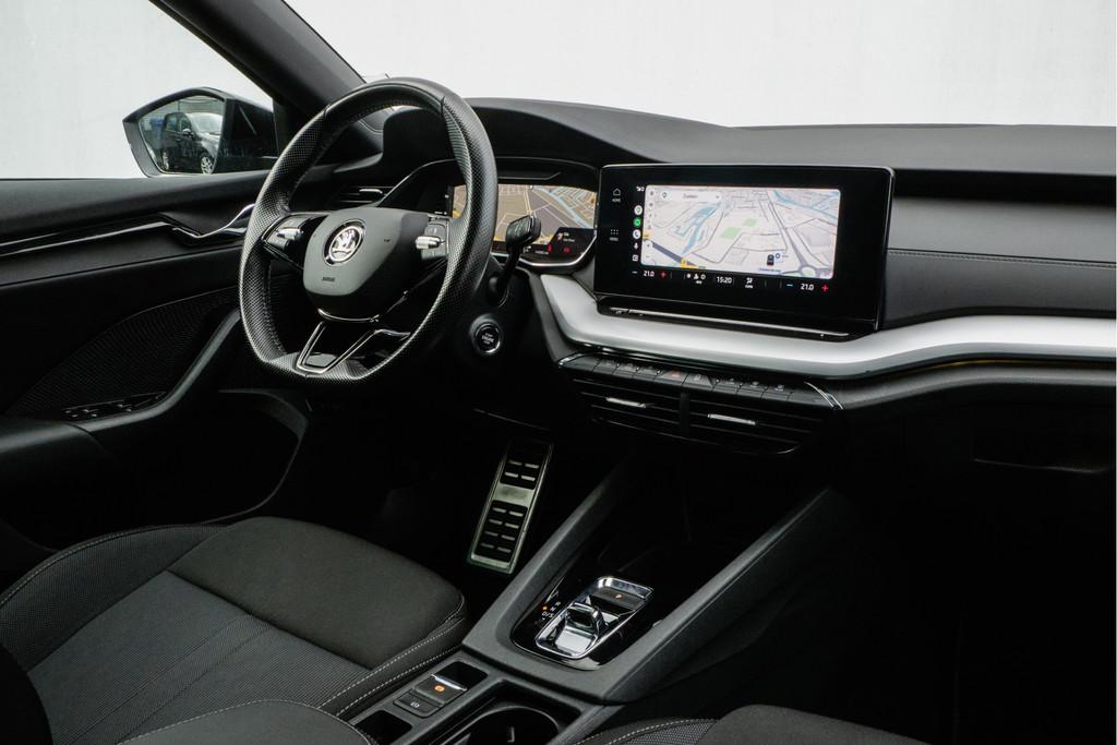 Skoda Octavia Combi 1.0 e-TSI Sport Business Sportstoelen/ V, Gebruikt, Met garantie (alle), Hybride Elektrisch/Benzine, 3 cilinders