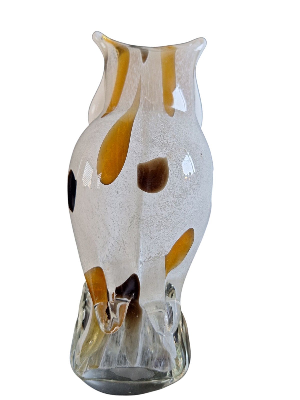 Prachtig uilenbeeld van Murano glas, Verzamelen, Beelden en Beeldjes, Ophalen of Verzenden, Zo goed als nieuw