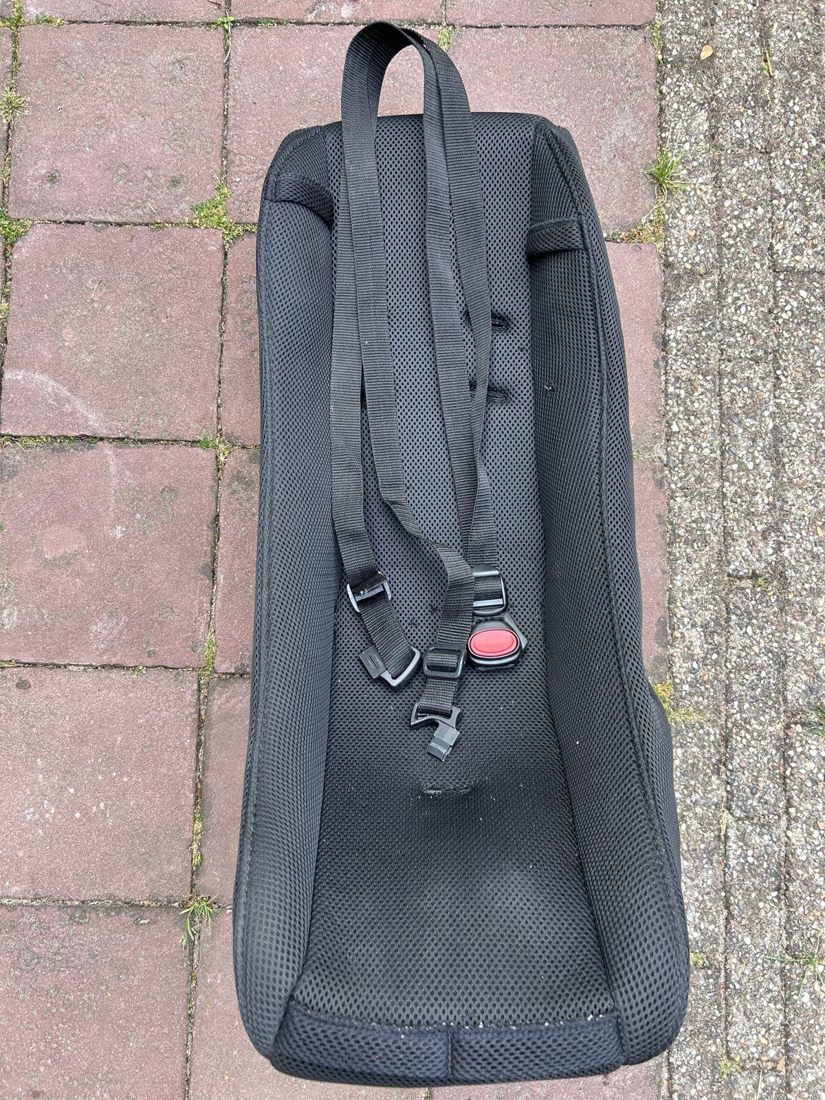 Zwarte babyschaal voor bakfiets, Ophalen of Verzenden, Gebruikt, 1 kind, Overige merken
