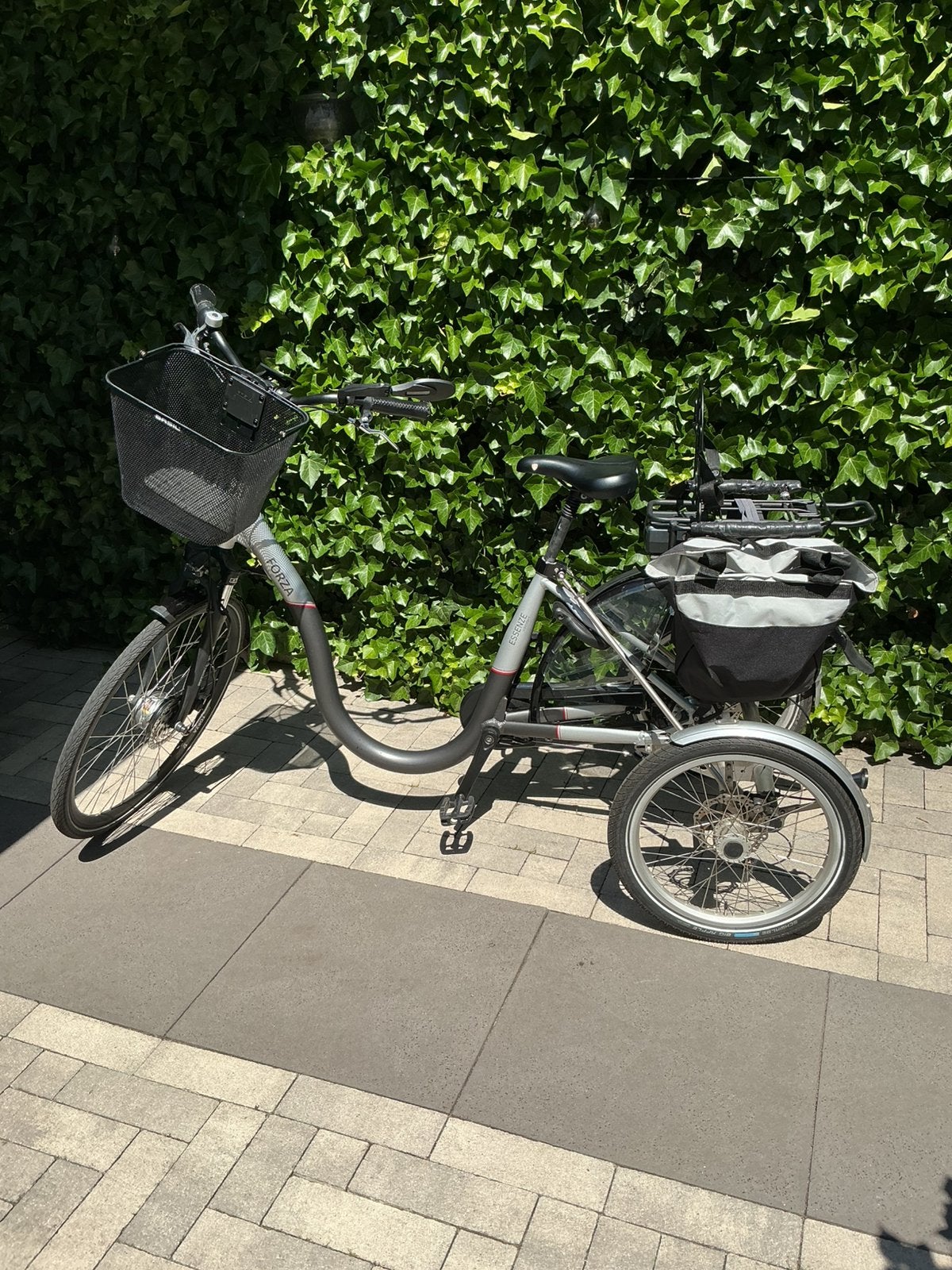 Driewieler Forza essenze comfort elektrice fiets., Fietsen en Brommers, Ophalen of Verzenden, Zo goed als nieuw, Schijfrem
