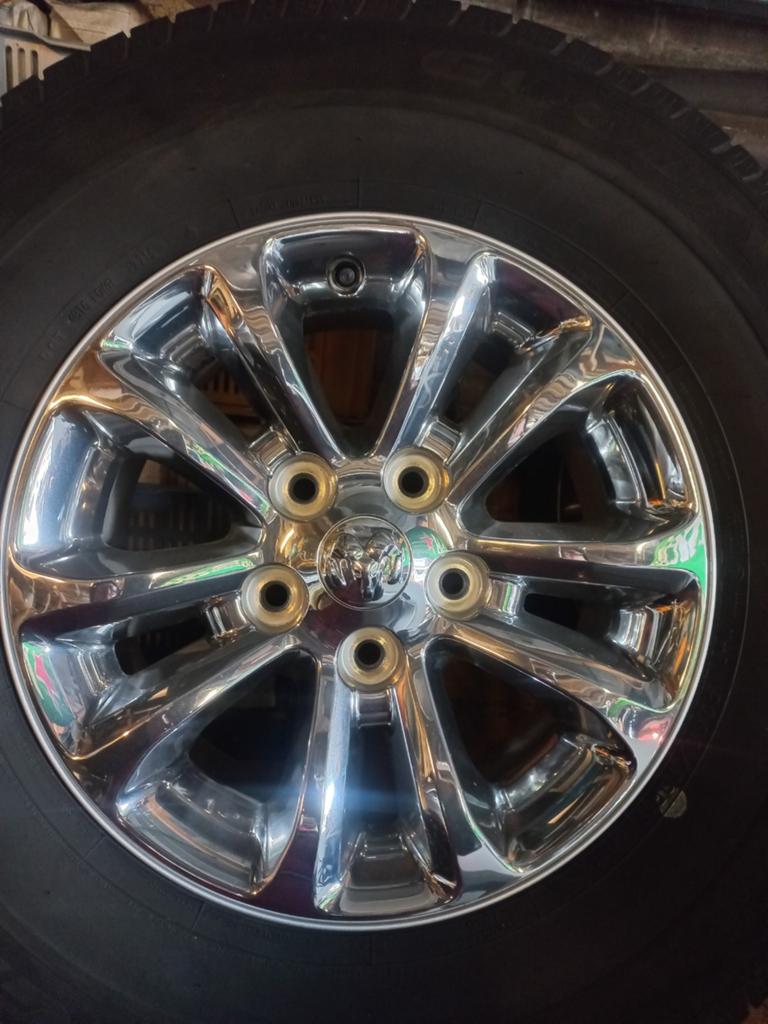Dodge ram 1500 lm velgen chroom 2006 model 265x70x17, Ophalen of Verzenden, Nieuw
