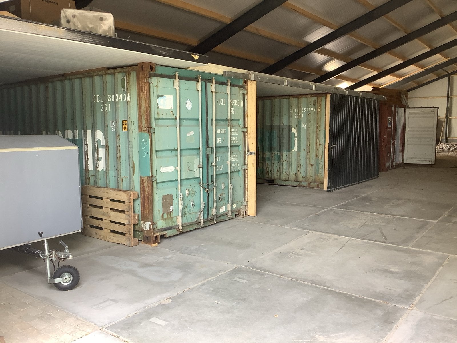 Opslagboxen, zeecontainers Groningen te huur (geïsoleerd), Opslag