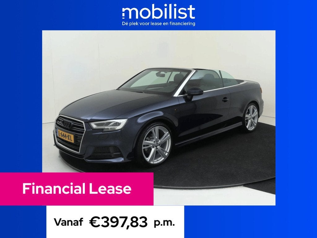 Audi A3 Cabriolet 35 TFSI CoD Design Pro Line Plus, 4 cilinders, Automatische klimaatregeling, Geïmporteerd, Benzine