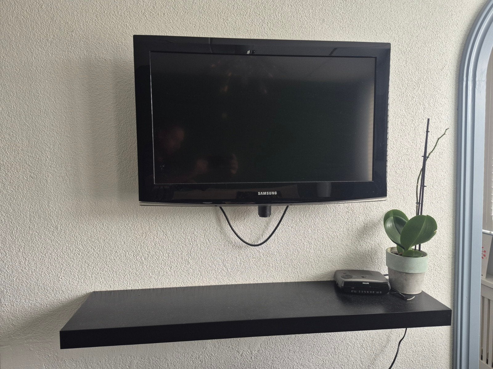 Samsung LCD TV 81 cm (32 inch) met afstandsbediening, Audio, Tv en Foto, Ophalen, Gebruikt, 50 Hz, LCD