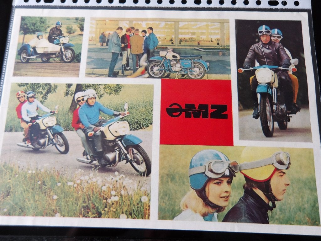 Vintage MZ folder oa de Gelande ES125G ets175/2 en ETS250/1G, Ophalen of Verzenden, Overige merken