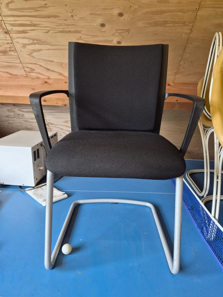9x Werndl stoelen, deels met gestoffeerde rugleuning, Huis en Inrichting, Stoelen, Ophalen