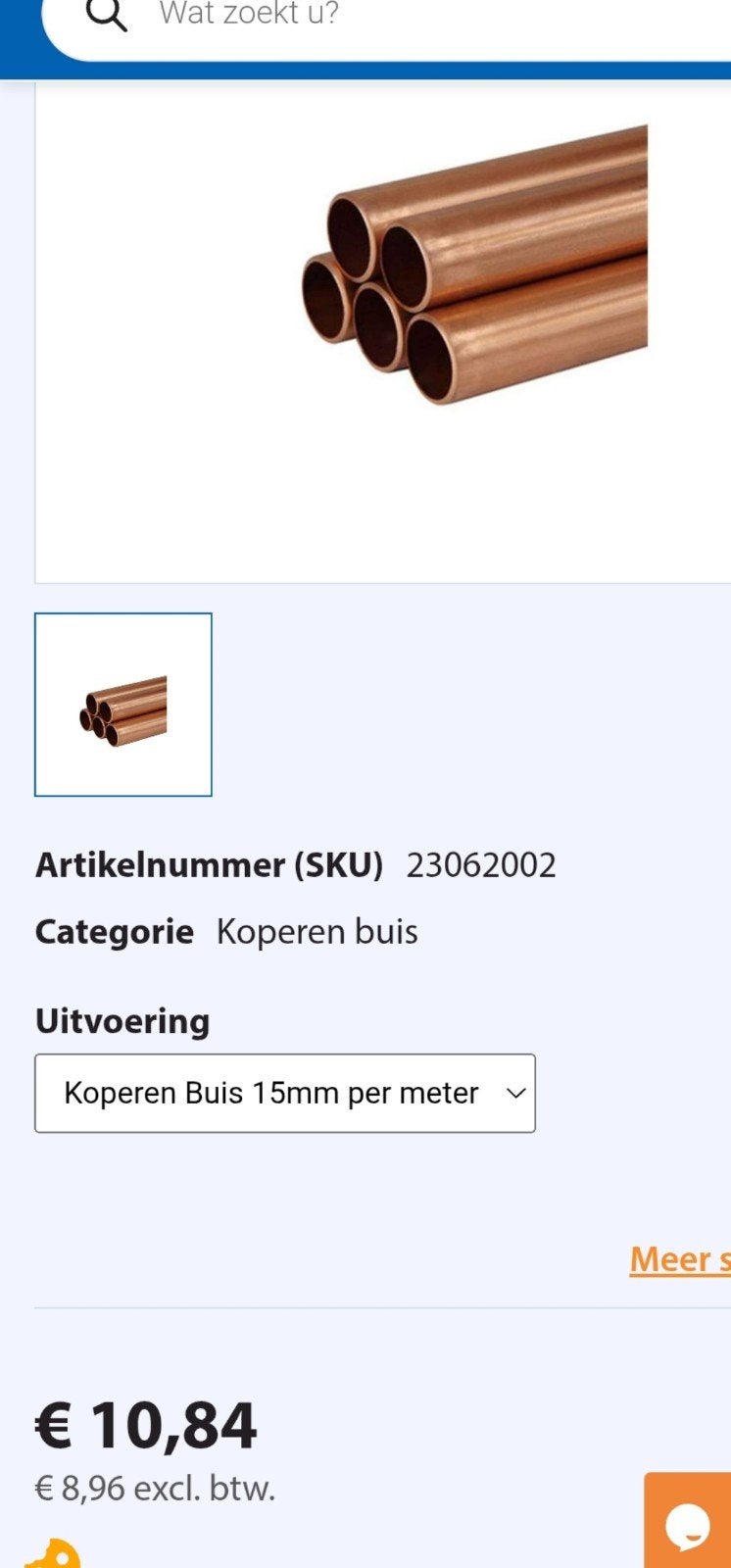 koperen leidingen 12mm en 15mm, Ophalen, Overige materialen, Minder dan 20 mm, 2 tot 4 meter