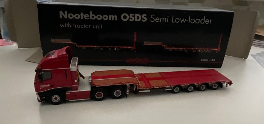 INVECO NOOTEBOOM OSDS SEMI LOW-LOADER, Verzenden, Zo goed als nieuw, Bus of Vrachtwagen, Wsi