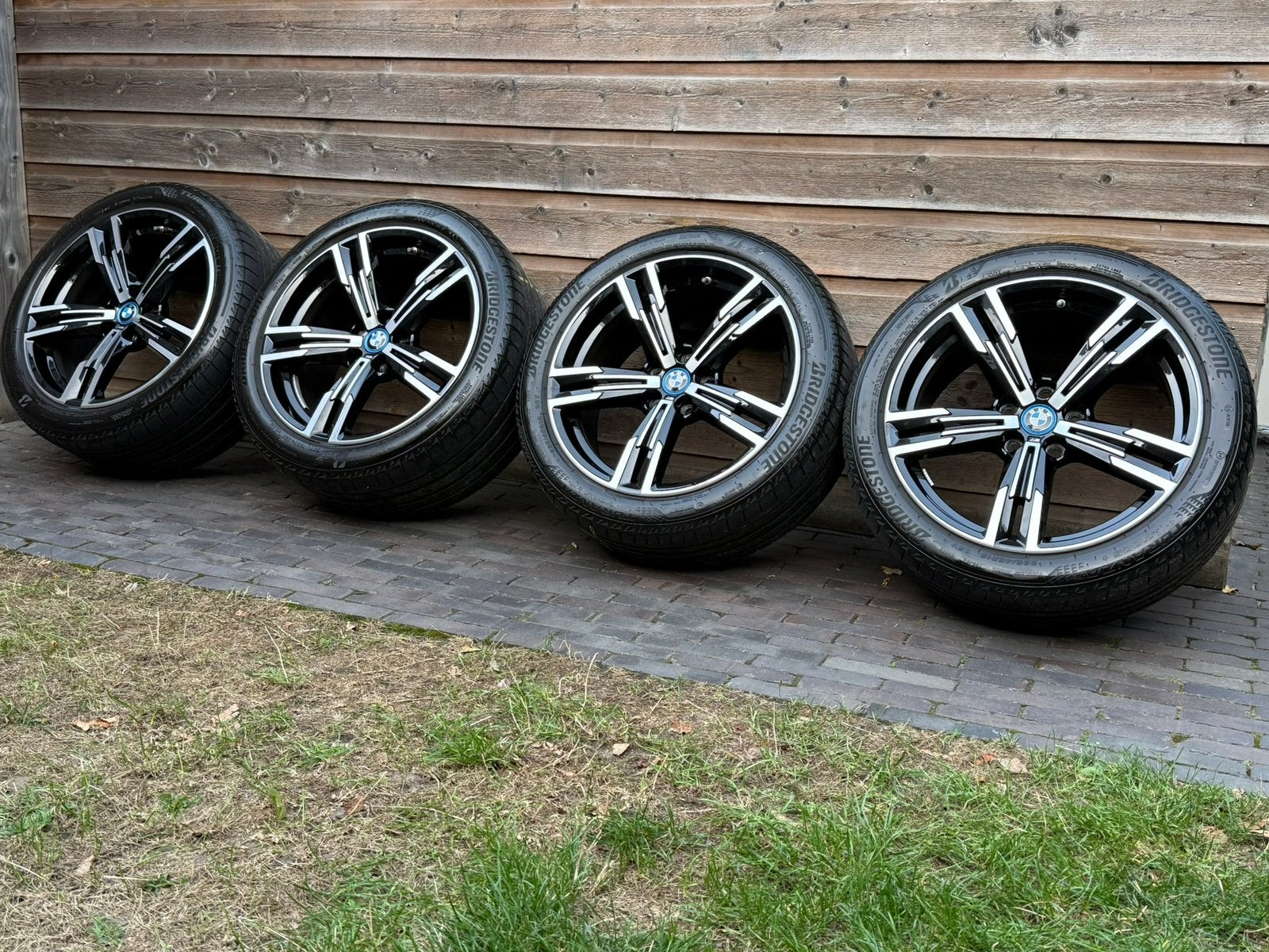 Orig BMW 3-serie Styling 848M 18 inch velgen breedset, Auto-onderdelen, 18 inch, Gebruikt, 255 mm, Banden en Velgen