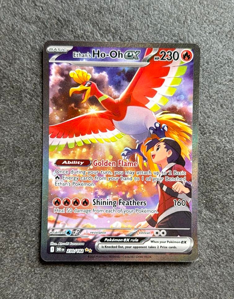 Ethans ho-oh 230/182 destined rivals, Ophalen of Verzenden, Zo goed als nieuw