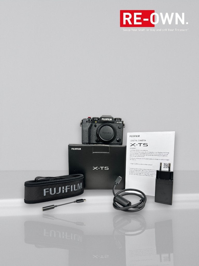 FUJIFILM X-T5 | TOPSTAAT | 20.829 CLICKS | DOOS | GRIP, ., Ophalen of Verzenden, Zo goed als nieuw, Fujifilm