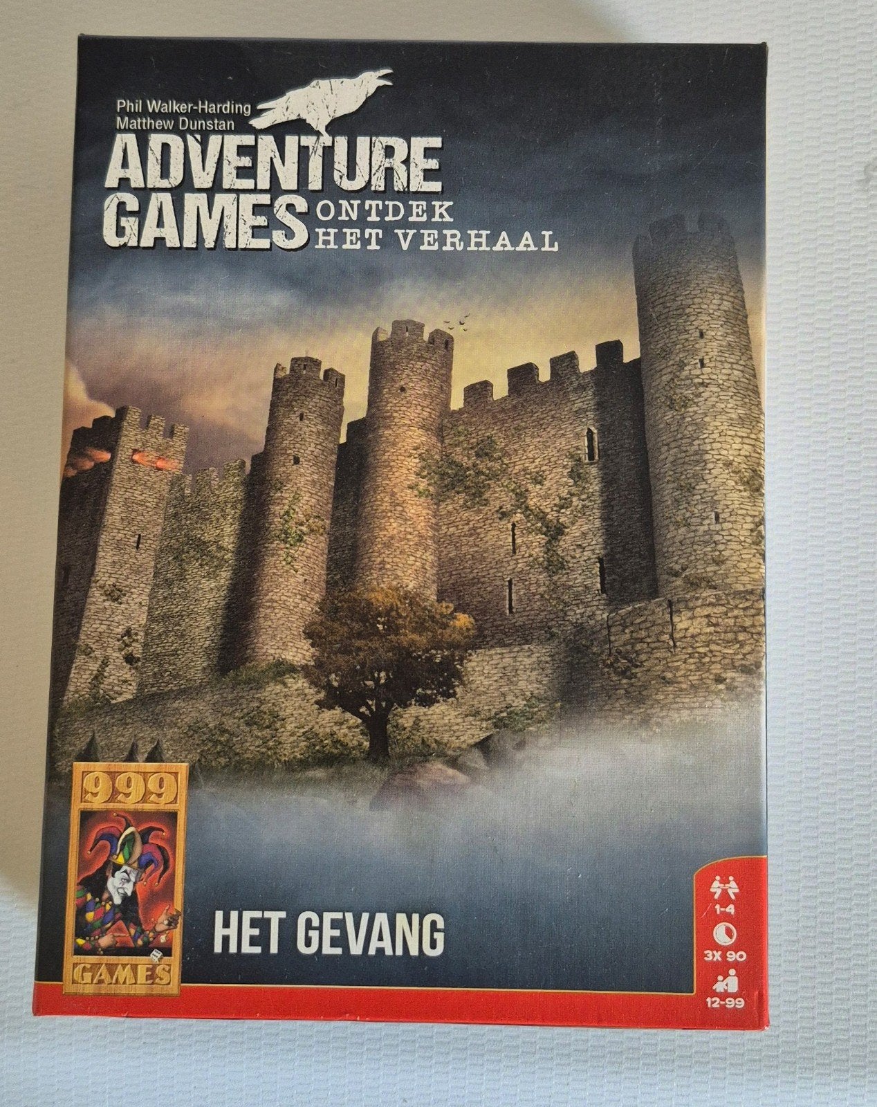 Adventure Games: Het Gevang - Compleet bordspel, Een of twee spelers, Ophalen of Verzenden, Zo goed als nieuw, 999 Games
