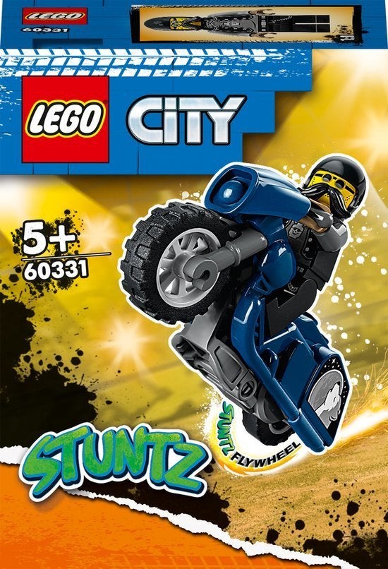 Lego 60331 City Stuntz Touring stuntmotor nieuw sealed, Ophalen, City, Inclusief accessoires, Lego