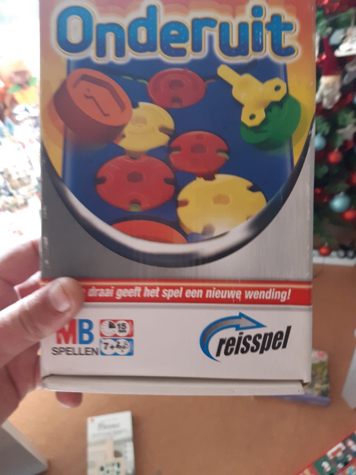 Onderuit Bordspel - MB Spellen, Drie of vier spelers, Ophalen of Verzenden, Gebruikt, MB Spellen