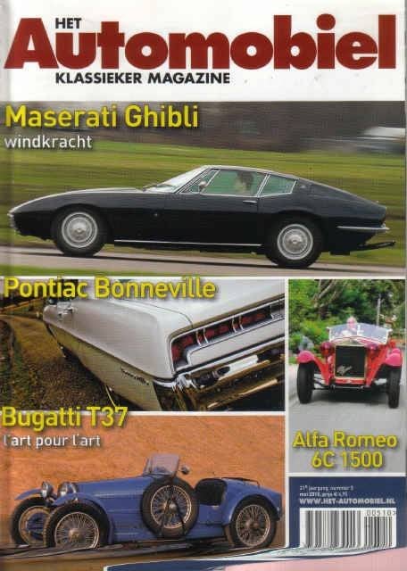 Automobiel 5 2010 : Maserati Ghibli - Pontiac Bonneville, Ophalen of Verzenden, Gelezen, Algemeen