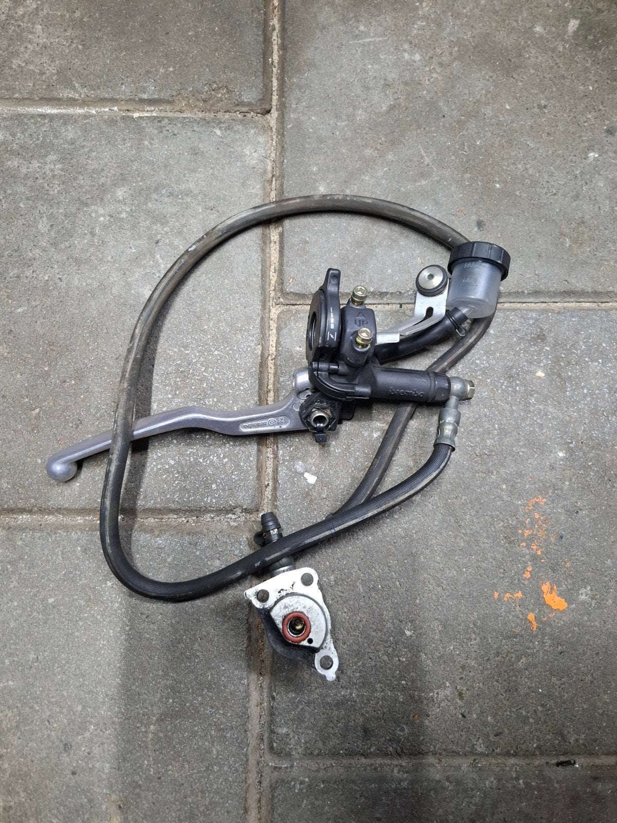 Brembo remklauwen en rempomp set voor motorfiets, Ophalen of Verzenden, Gebruikt