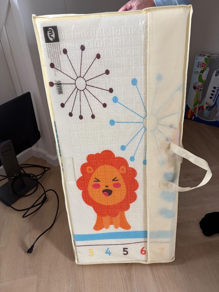 Opvouwbare Baby Speelmat XL – 200x180 cm – Zo goed als nieuw, Ophalen, Zo goed als nieuw, Speelkleed