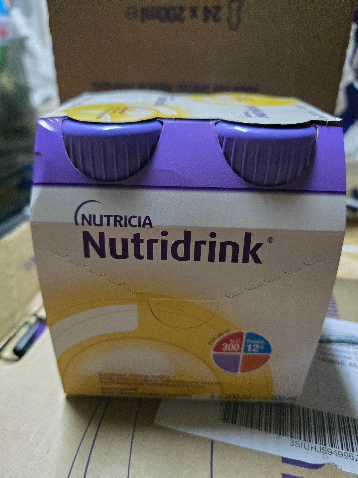 Nutricia Nutridrink banaansmaak, Ophalen