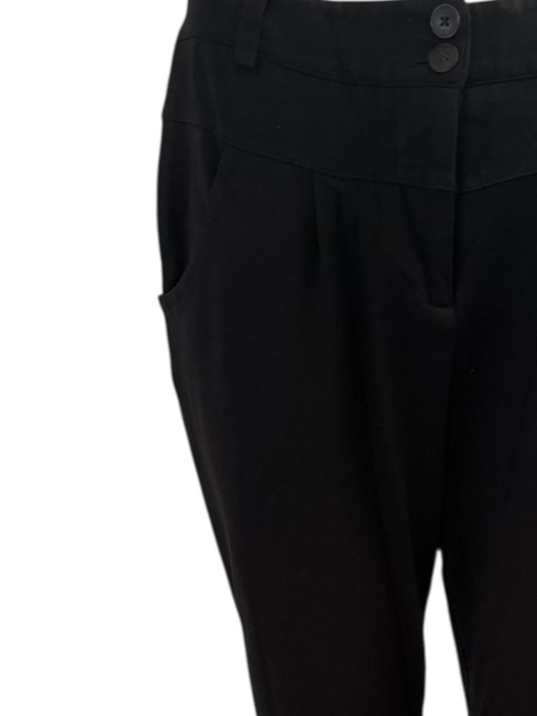 Cora Kemperman broek S, Maat 38/40 (M), Verzenden, Zwart, Zo goed als nieuw