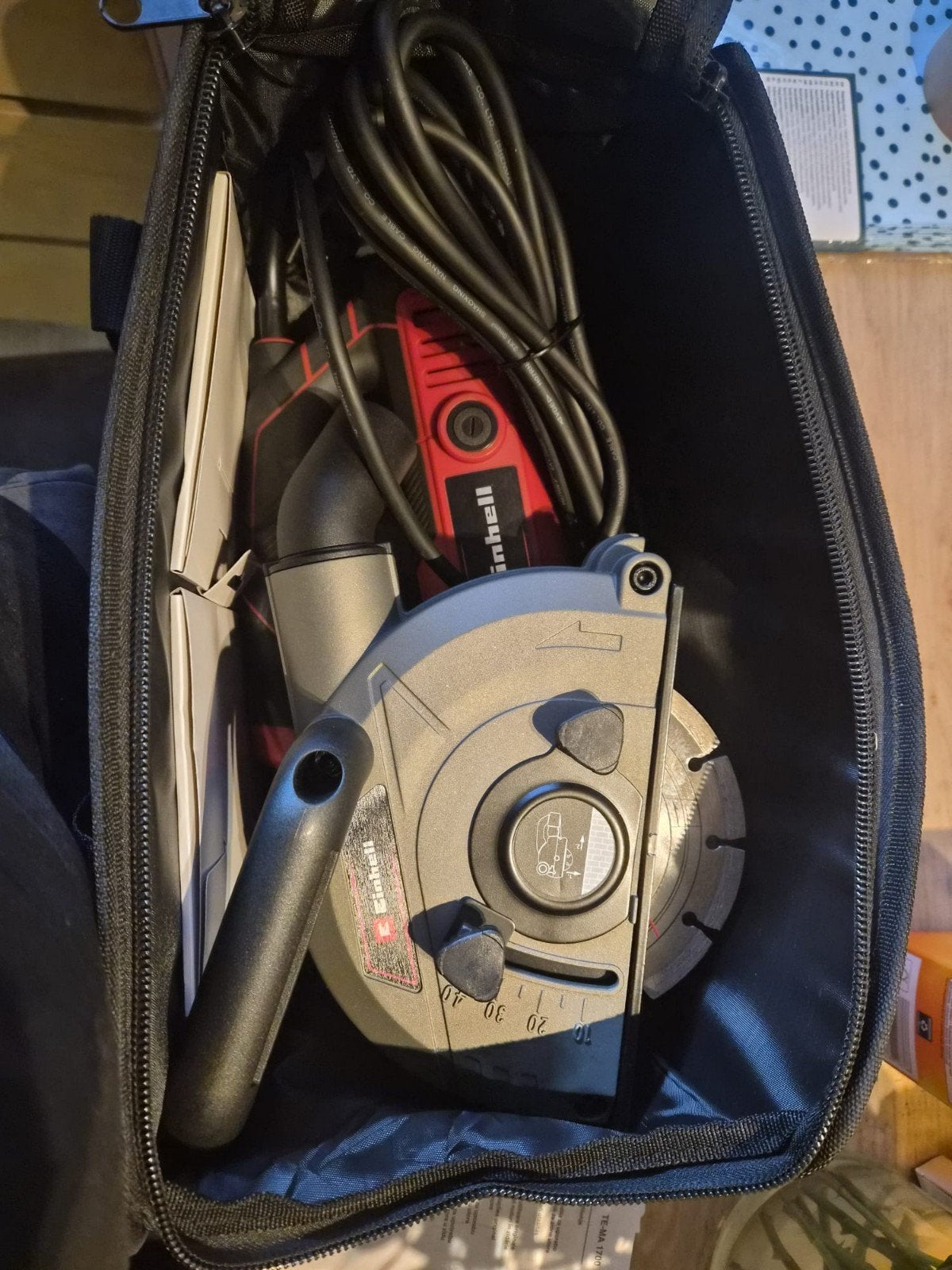 Einhell TE-MA 1700 Muurfrees met garage, Doe-het-zelf en Verbouw, Ophalen of Verzenden, Zo goed als nieuw