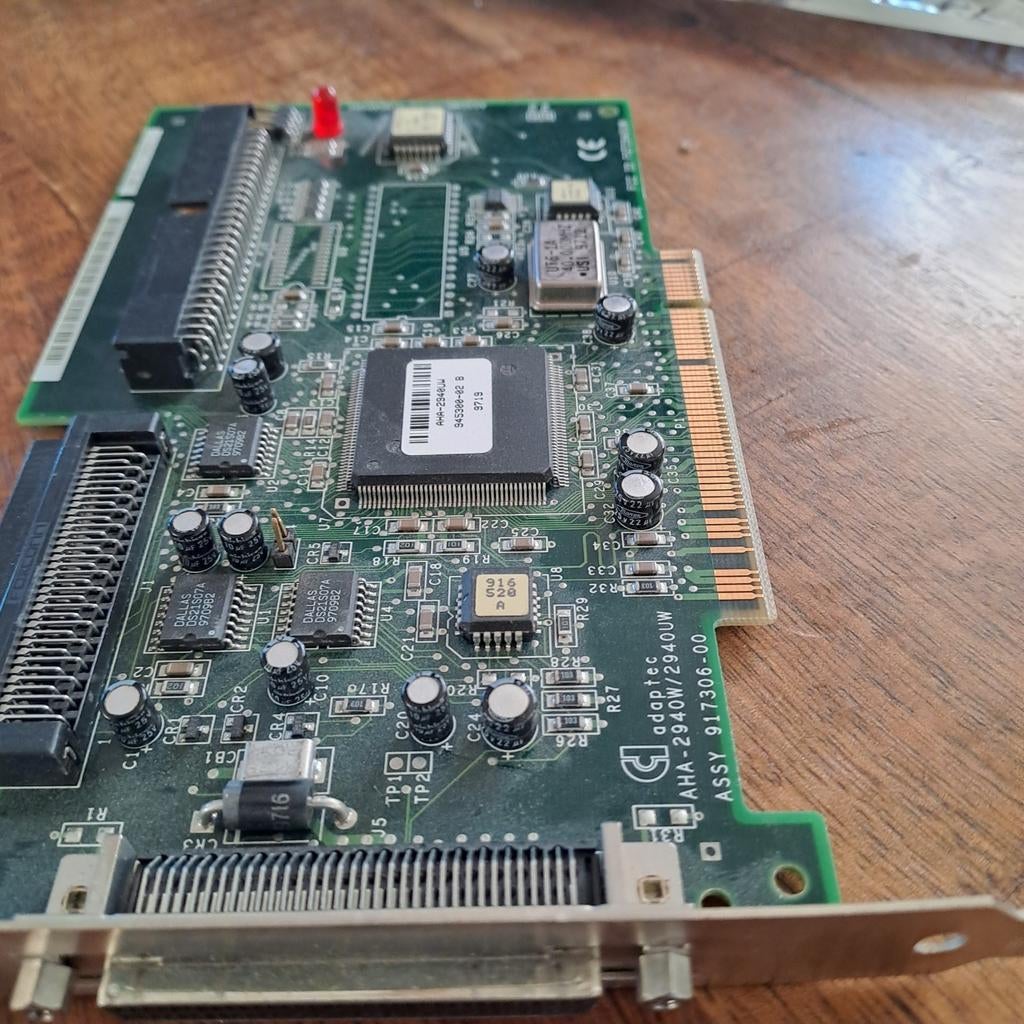 Adaptec AHA-2940UW SCSI Controller Kaart, Ophalen of Verzenden, Gebruikt, PCI