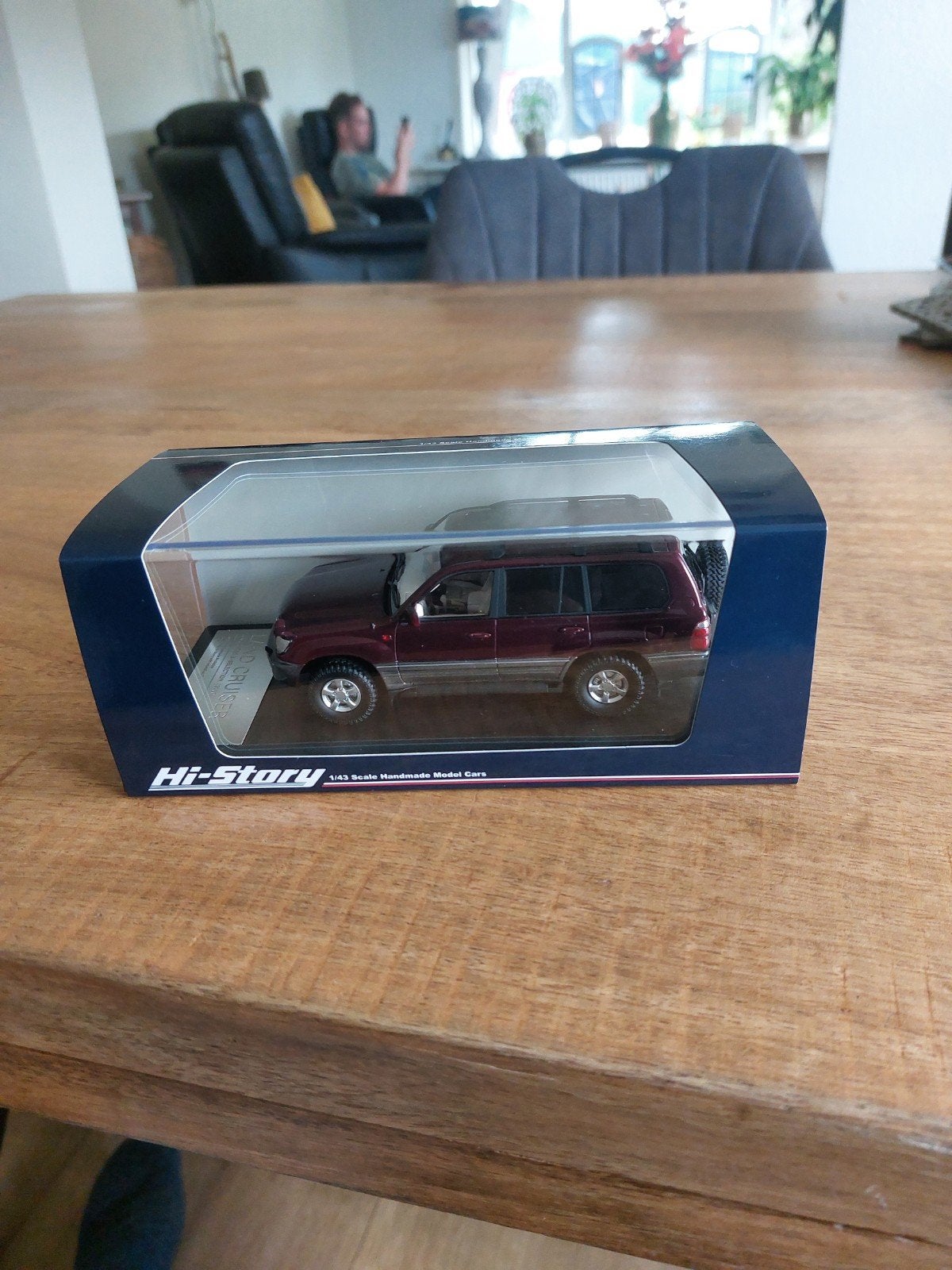 MODELAUTO 1-43 HI-STORY TOYOTA LANDCRUISER VX LIMITED G, Hobby en Vrije tijd, Ophalen of Verzenden, Zo goed als nieuw, Auto, Overige merken