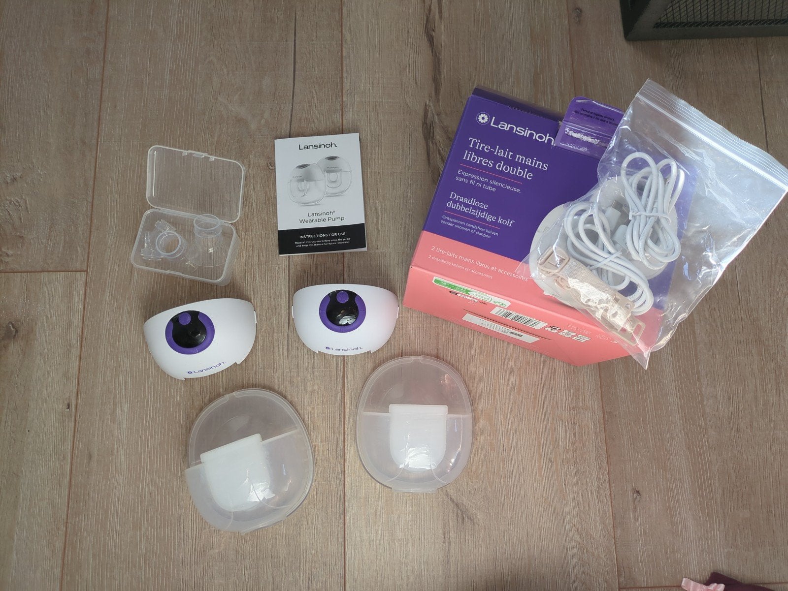 Lansinoh Draadloze Dubbelzijdige Borstkolf, Kinderen en Baby's, Overige merken, Automatisch, Borstkolf, Ophalen of Verzenden
