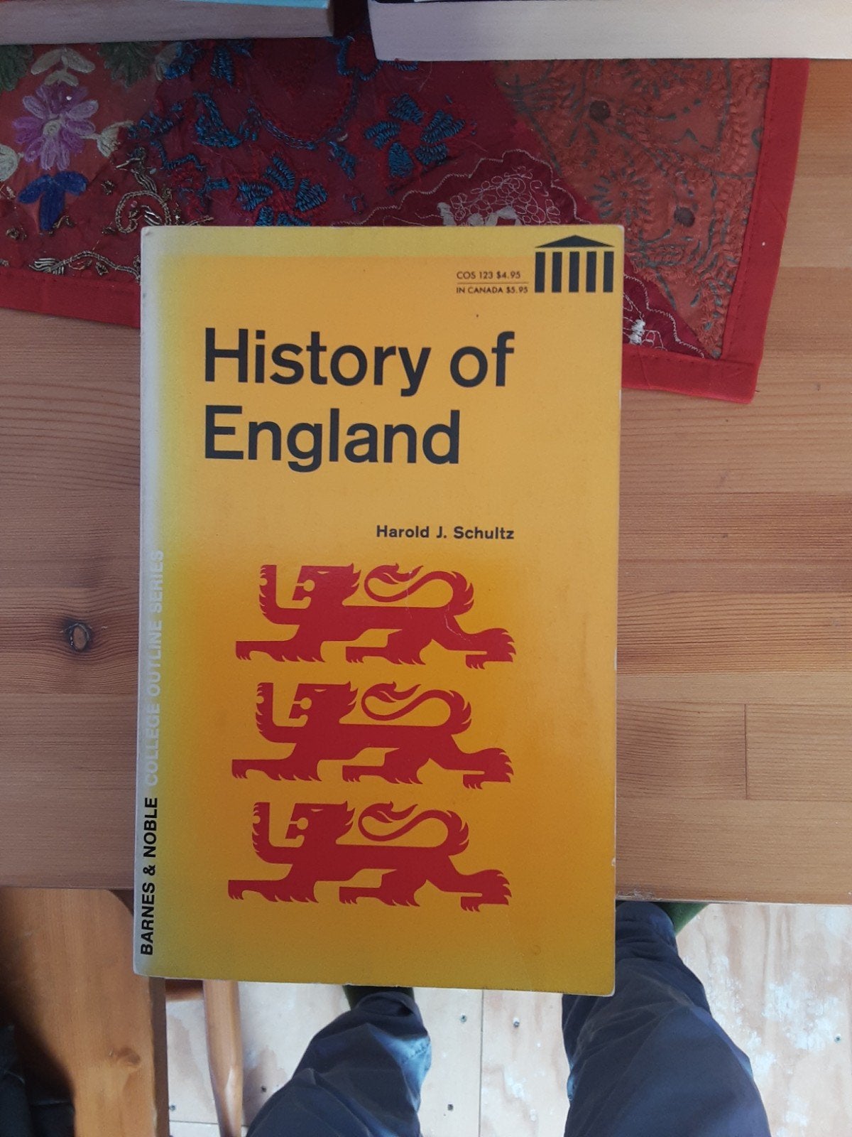 History of England/Harold J.Schultz, Ophalen of Verzenden, Reclamebord