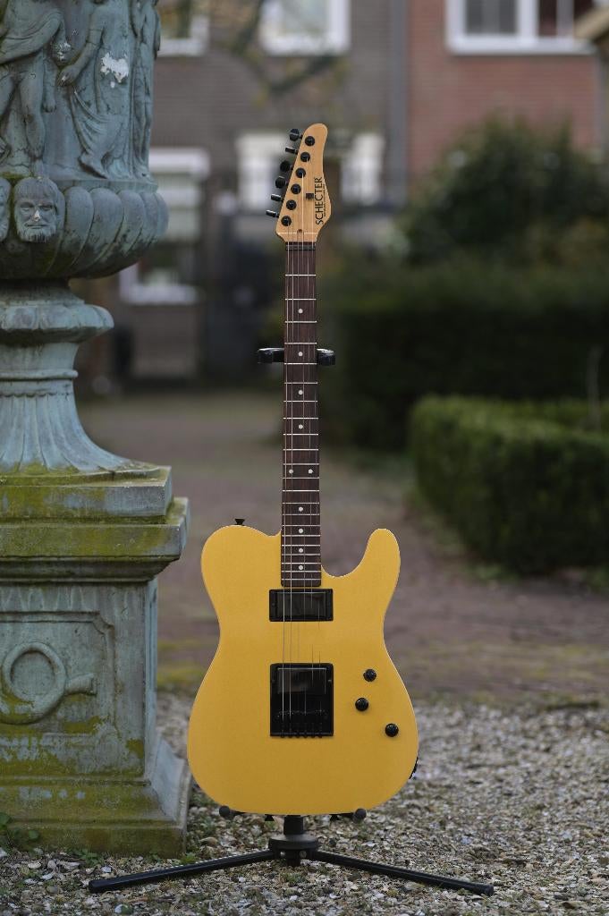 Schecter Custom Shop USA PT - Gold, Overige merken, Gebruikt, Bagijnhof 33, Info@zjonsguitarstore.nl1998,99