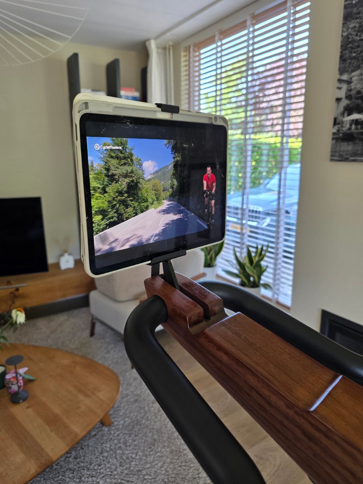 Nohrd Bike design hometrainer walnoot showmodel, Verzenden, Nieuw, Hometrainer