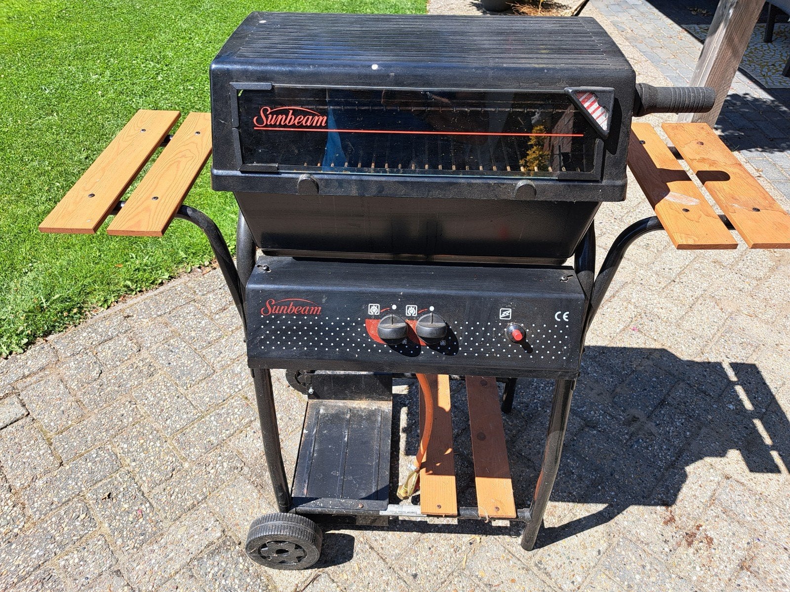 Sunbeam gas barbeque, Ophalen, Gebruikt