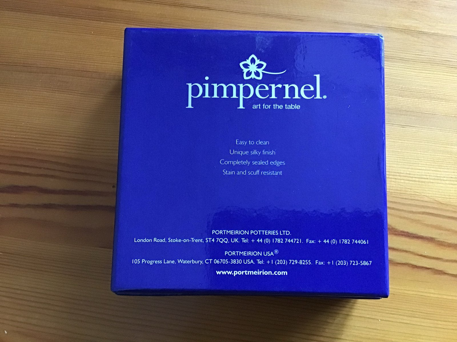 Pimpernel Onderzetters - Set van 6 met Bloemenprint (NIEUW), Meerkleurig, Overige materialen, Nieuw, Ophalen of Verzenden