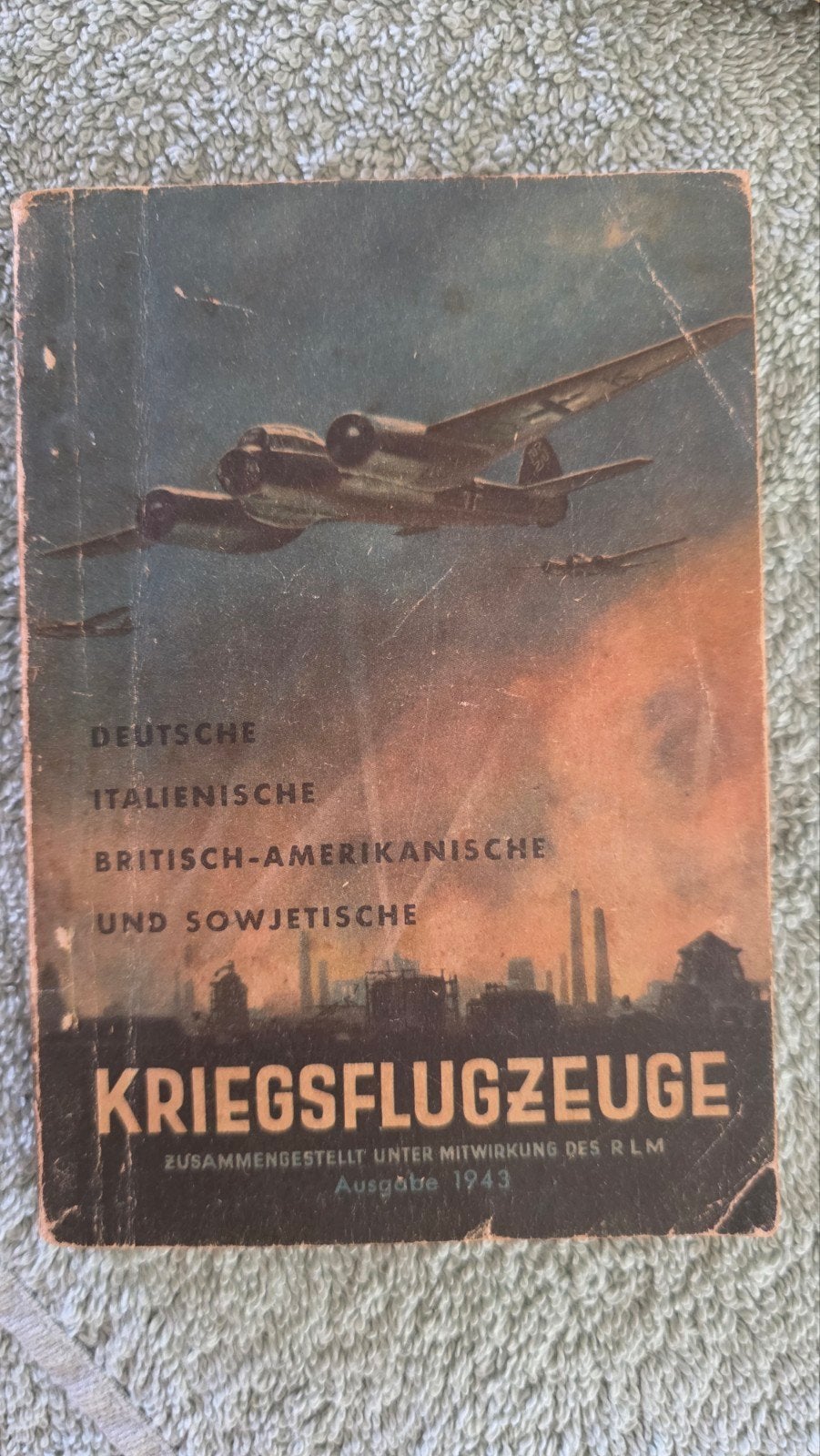 Boekje Duits, Kriegs flugzeuge., Ophalen of Verzenden, Luchtmacht, Duitsland, Boek of Tijdschrift