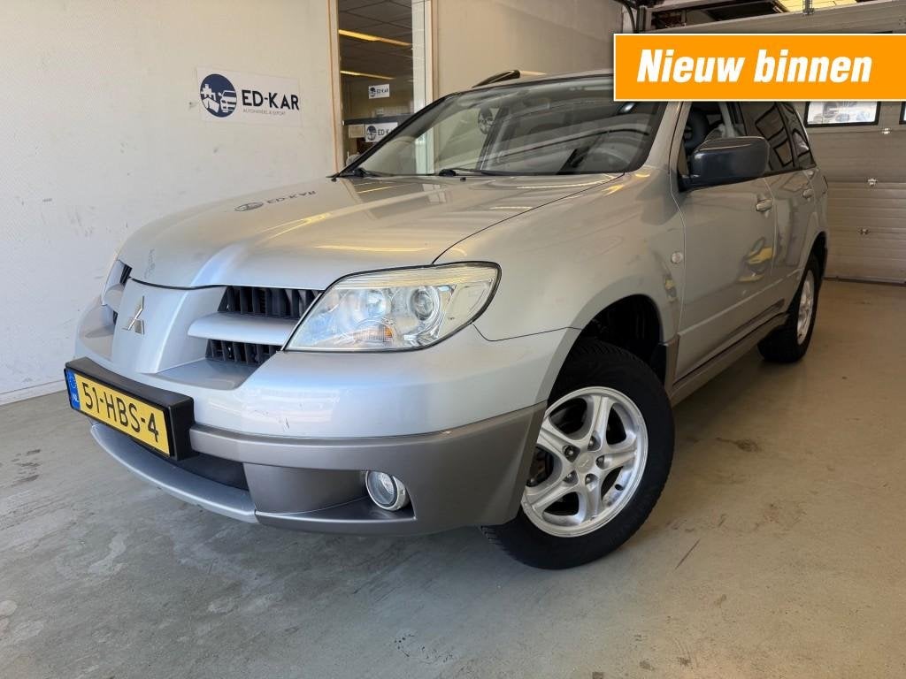 Mitsubishi OUTLANDER SPORT 2.0 Travel AIRCO LEER NETTE AUTO, Auto's, Voorwielaandrijving, 4 cilinders, 1415 kg, Handgeschakeld